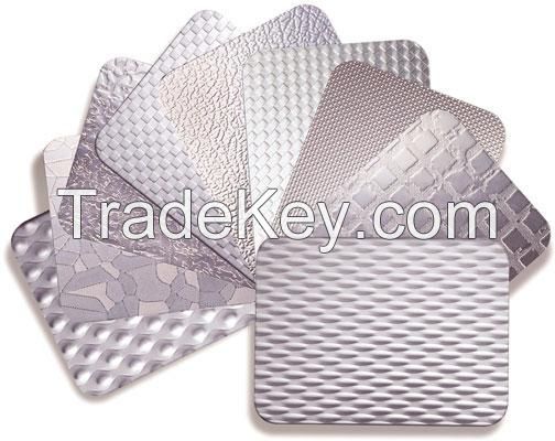 Embossed Stainless Steel Sheet