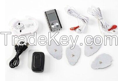 F-PR401 two channels 6 modes pain relief mini pulse massager nano massager better than Massage XPO