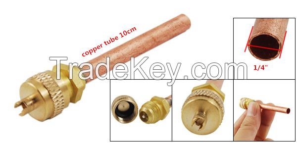 Refrigeration access valve in valves, charging valve in refrigerator parts, r134a charging valve