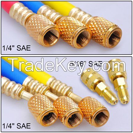 Freon Charging Hose, r134A Refrigerant Charging Hose, Three Colors Hose