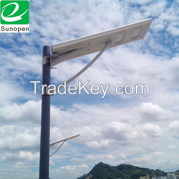 All in one solar led outdoor street lights