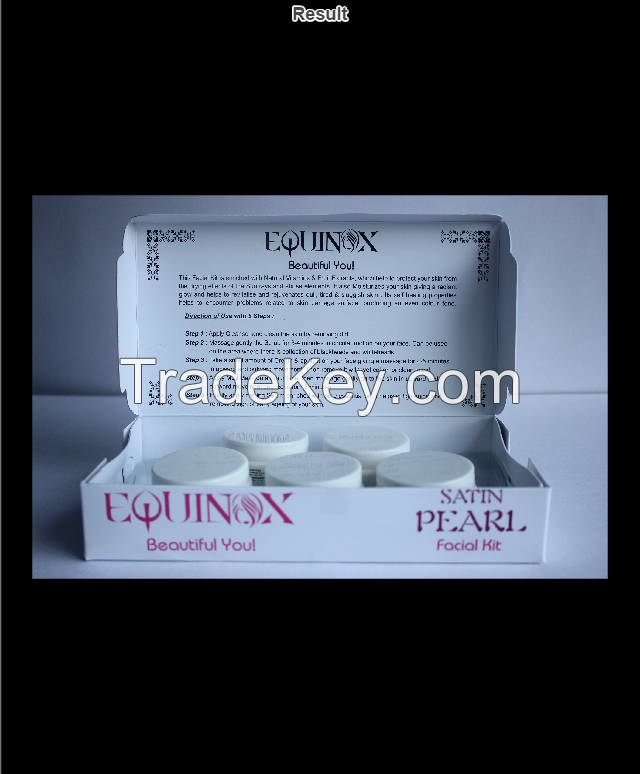 Equinox Satin Pearl Facial Kit