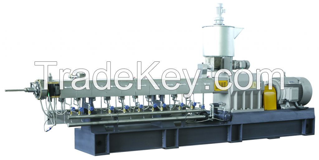 HS PP/PE compounding carbon black pellet extruder machine production line