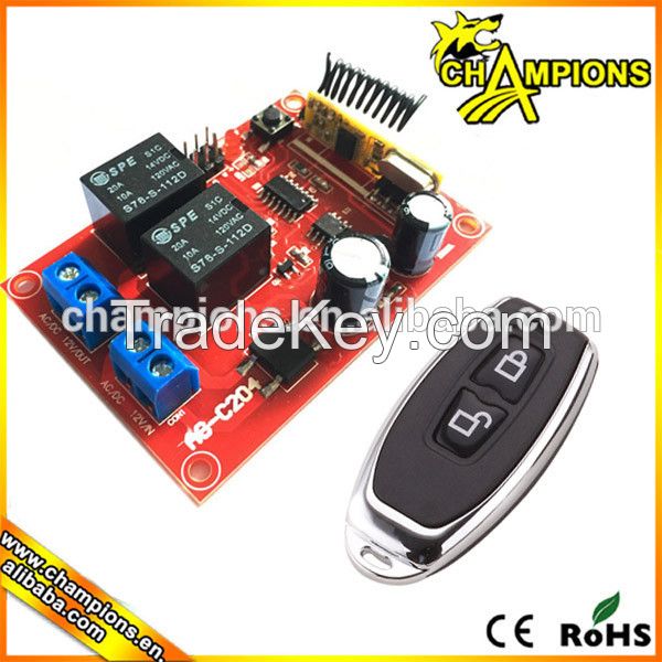 High quality DC 12V wireless motor control switches beautiful relay board