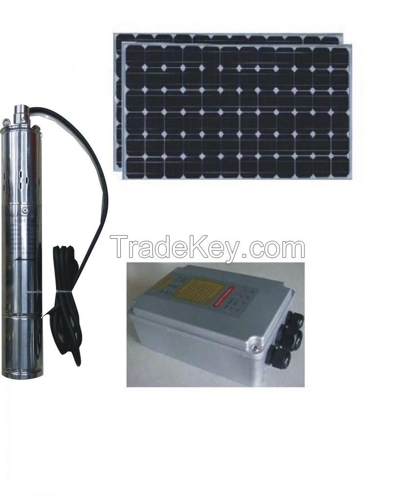 Solar water pump system 25Y guarantee customize PV cell