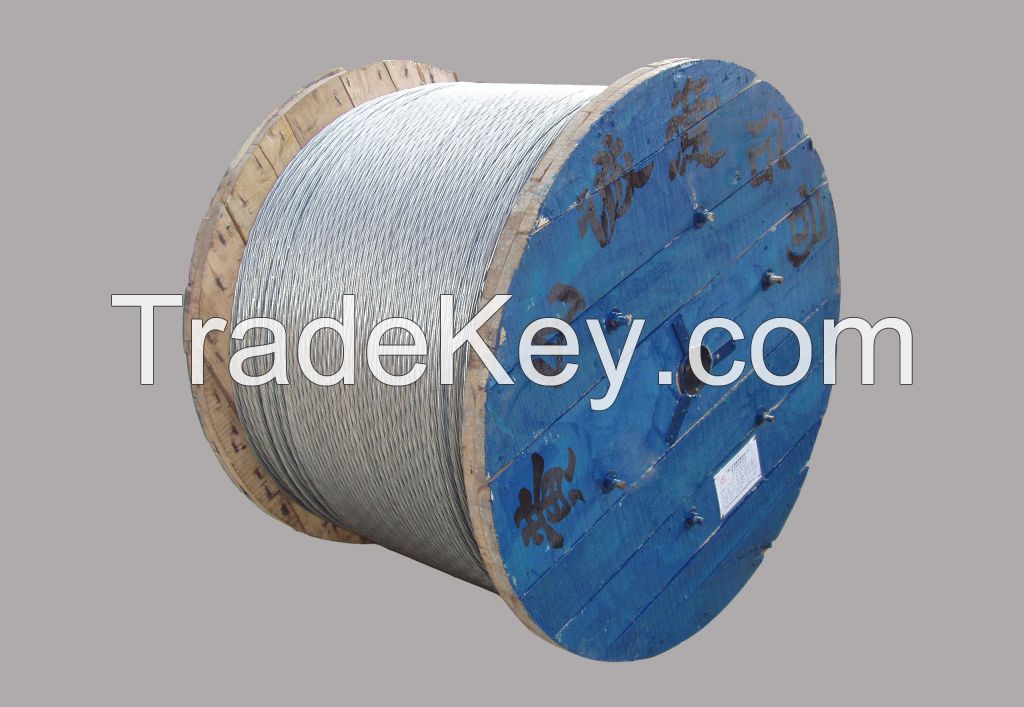 zinc-coated steel wire strands