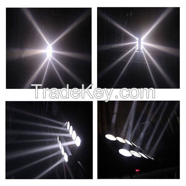 8*10W RGBW LED Spider Beam Light