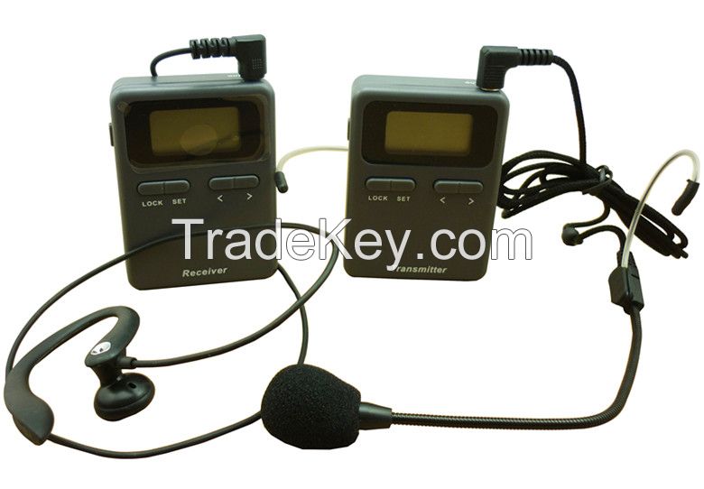 Digital wireless audio tour guide system