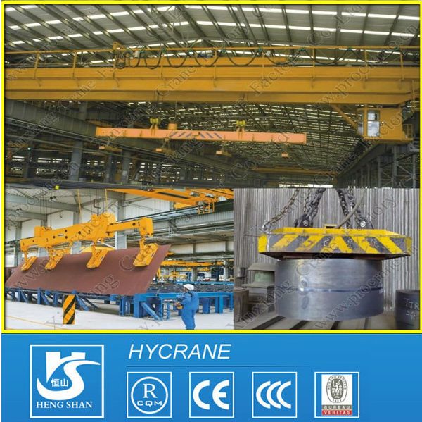 Magnetic Bridge Crane QC Model Electromagnetic Overhead Crane