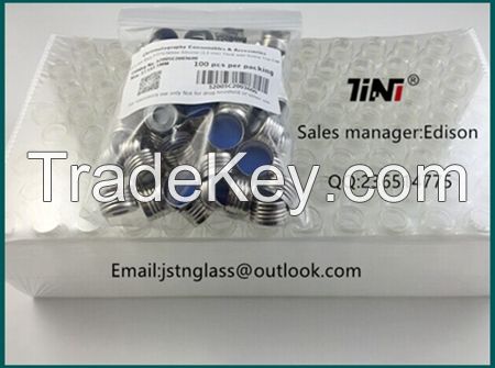 Best price 18MM precision screw cap for 10ml or 20ml hplc vial