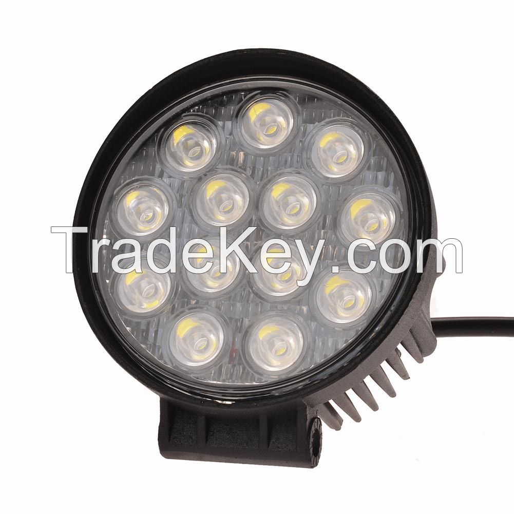 4X4 IP67 39 W LED Flood Light Bar For fire engine, police car, rescue