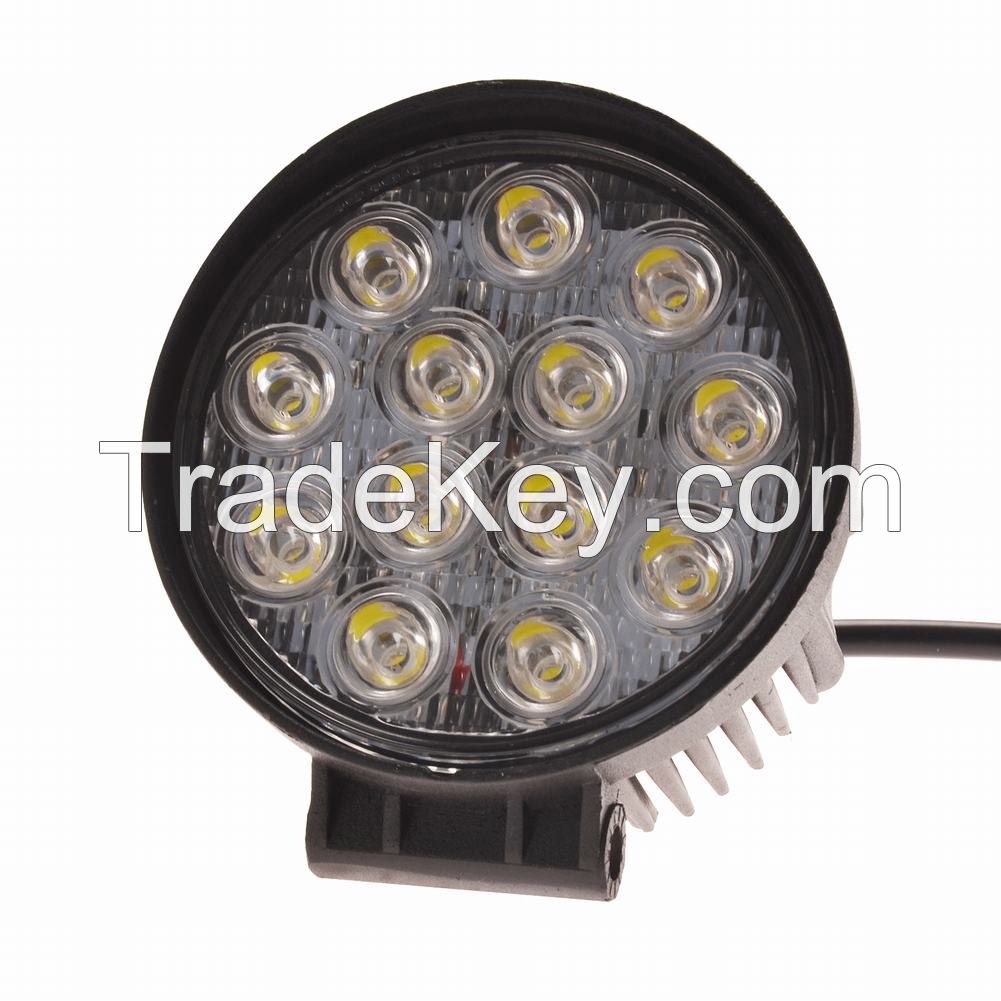 4X4 IP67 39 W LED Flood Light Bar For fire engine, police car, rescue