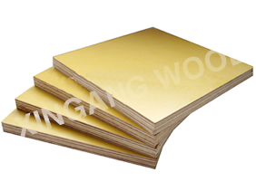 yellow film faced plywood