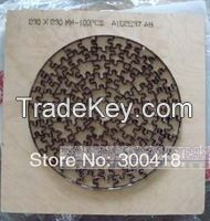 Roud shape Jigsaw puzzle die 230x230mm--100pcs