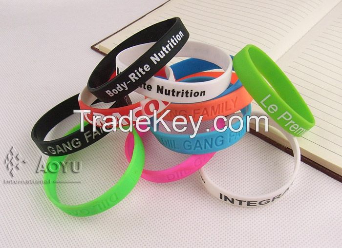 silicone wristbands