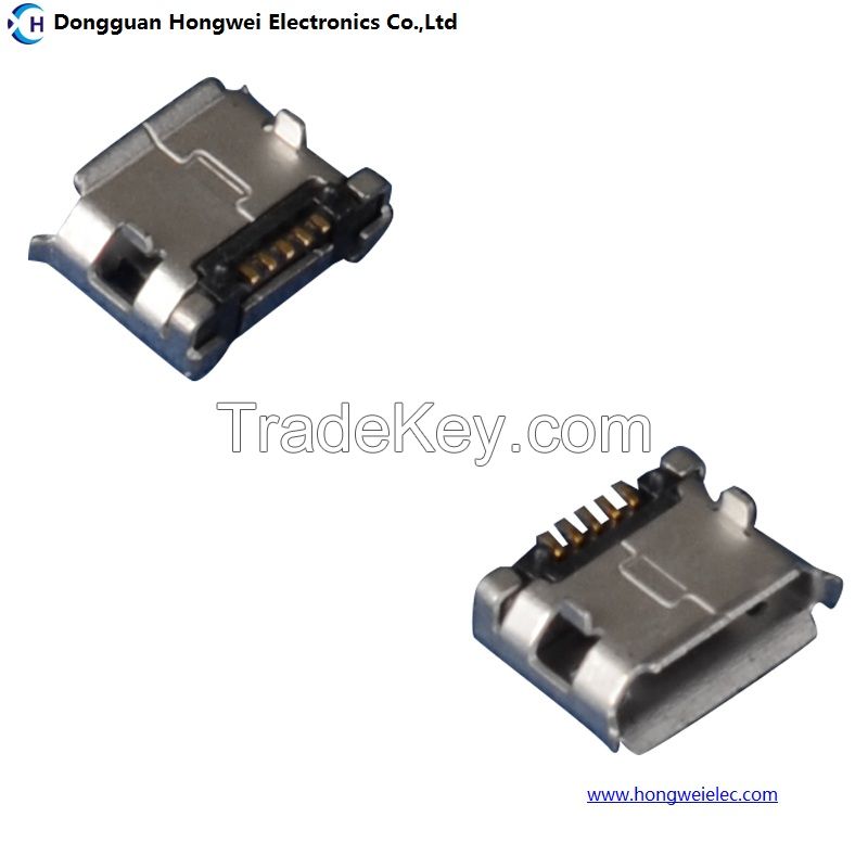 5pin Female Micro USB Connector