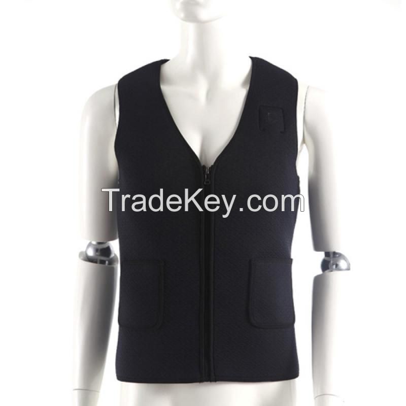 Battery powered far infrared heating vest