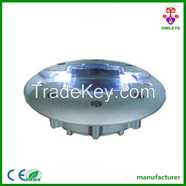 long lifespan led flashing aluminium road stud solar driveway light manufacturer