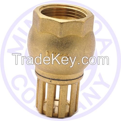 BRASS FOOT VALVE - MIHA BRAND