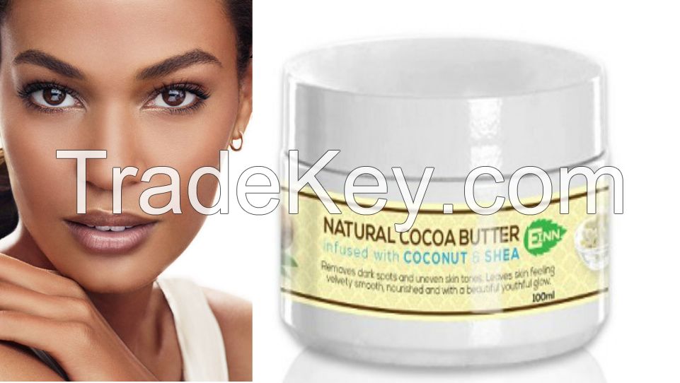 NATURAL COCOA BUTTER infused with COCONUT &amp; SHEA