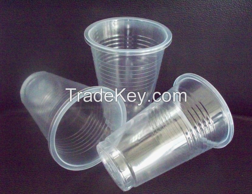 180ml clear disposable plastic cup