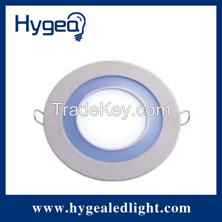 160mm SMD5730 Blue&White surface mounted dimmable round led panel light