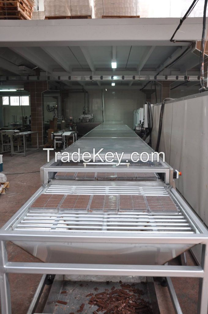 Trapez Machinery Chocolate Injection Line