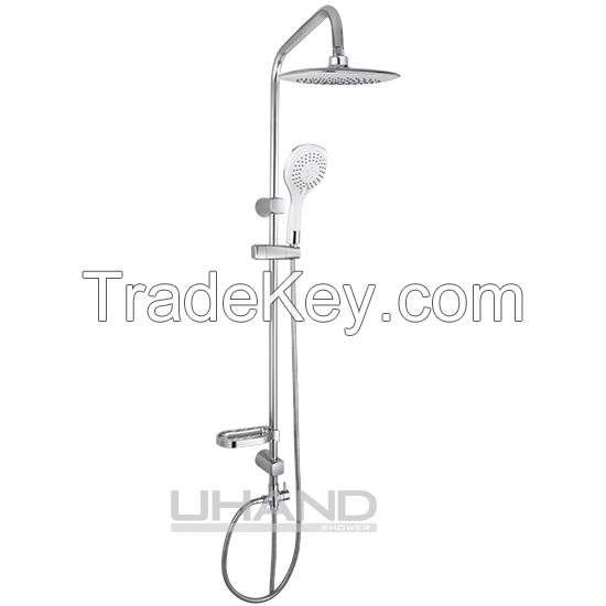 shower rail set