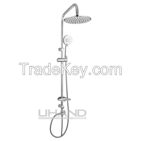 shower rail set