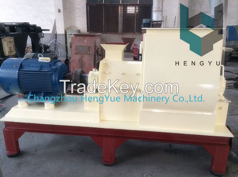 Wood hammer grinding mill