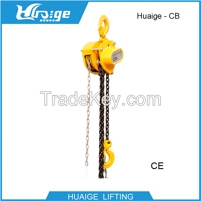 New Style CB Lifting Equipment Chain Block, Hand lifting Chain Hoist