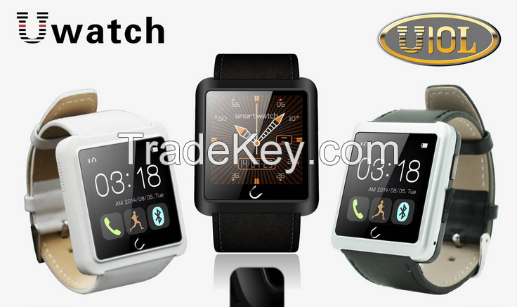 2015 Newest coming Capacitive Touch Screens U10L smart watch phone Compatible with IOS