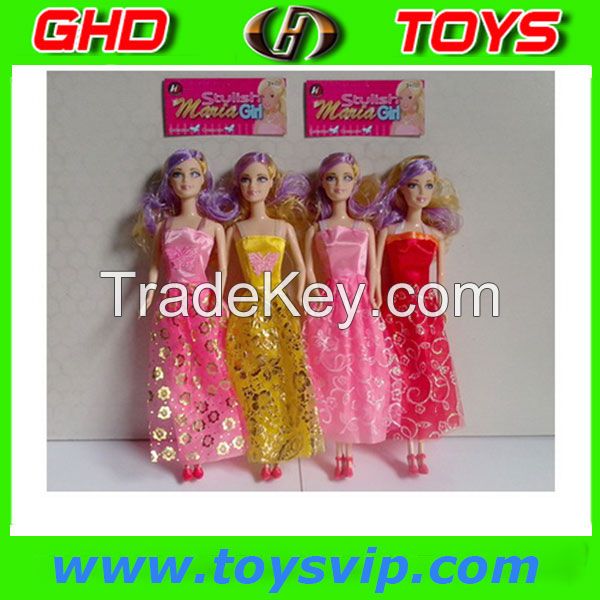 barbie doll 11.5 inch kid lovely solid body barbie