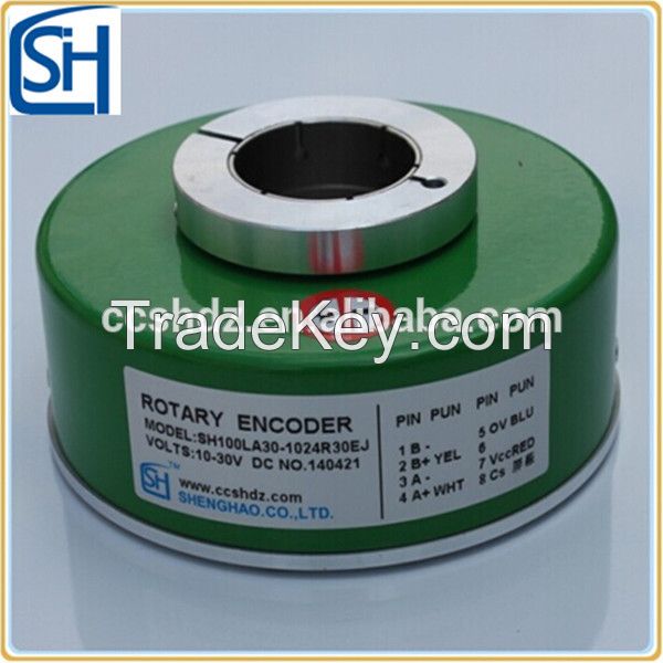 Original Material ,SH80 10mm Hollow Shaft Encoder, Hollow Through Shaft Rotary Encoder