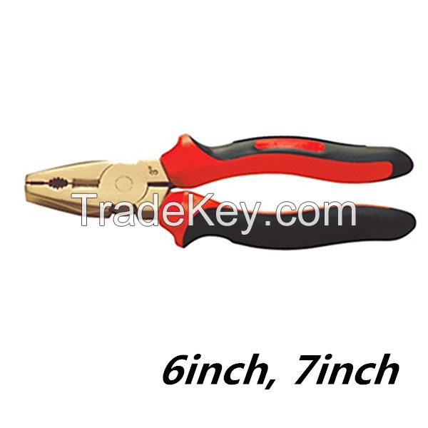 Non sparking aluminum bronze alloy combination plier TKNo246