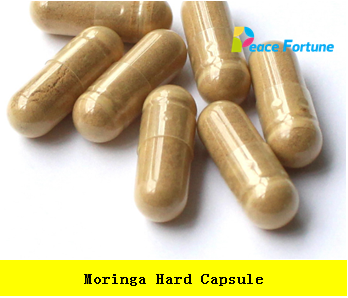 Pure Moringa leaves powder 400mg hard capsule