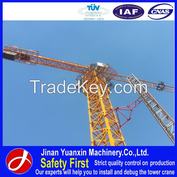 4T new condition YUAN XIN40 (4808) mini Single-gyration tower crane ho