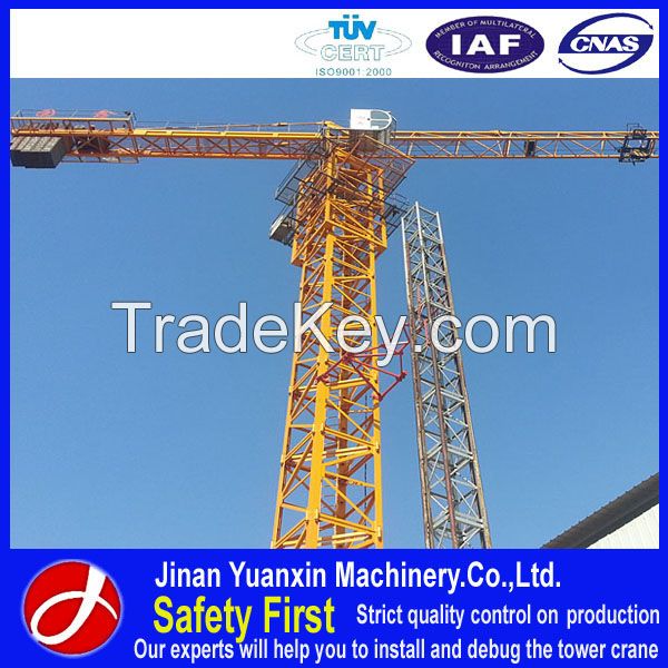 4T new condition YUAN XIN40 (4808) mini Single-gyration tower crane ho