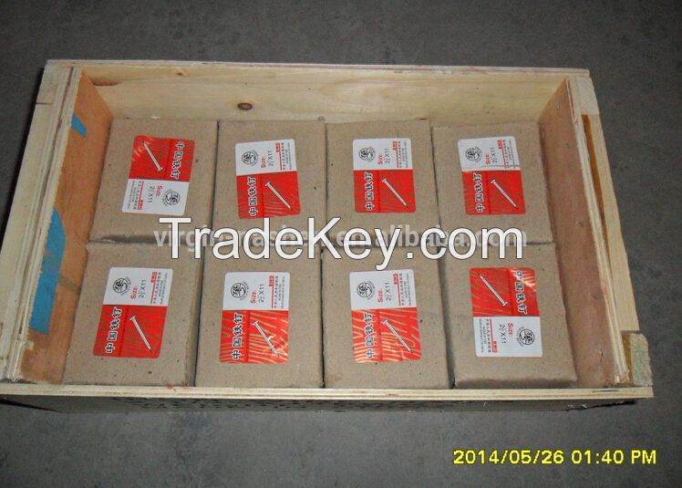 2-1/2&quot;x11BWG common wire iron nails for kuwait market