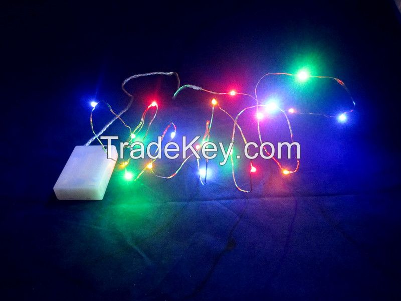 copper wire LED battery light