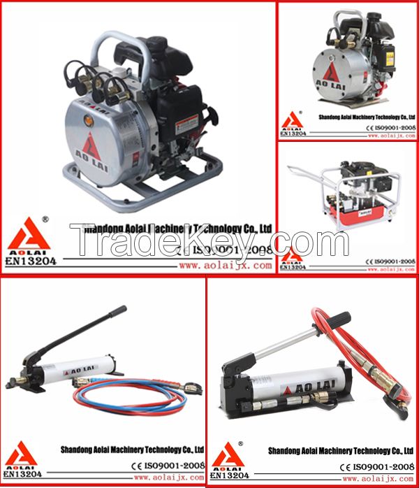 powered hydraulic rescue motor pump