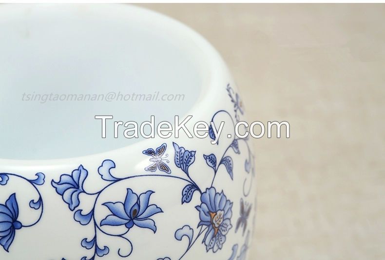 Porcelain Glazed Mortar and Pestle