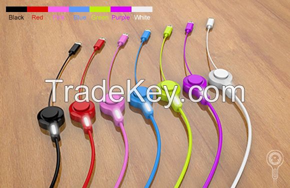 Magnetic Mobile Charging Cable for iPhone, Smart Phones and Tablets