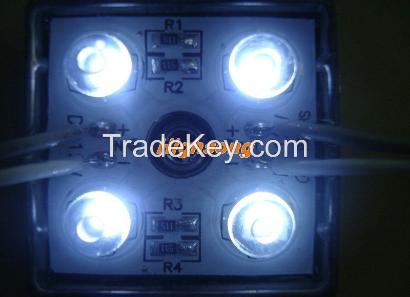 35*35mm waterprooof high brightness 5050 4leds square led module