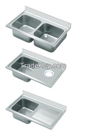 stainless steel kitchen sink