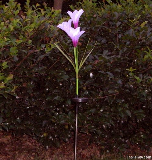 Flower  solar light