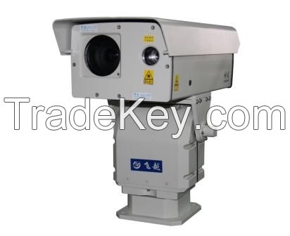 Integrated laser night vision CCTV