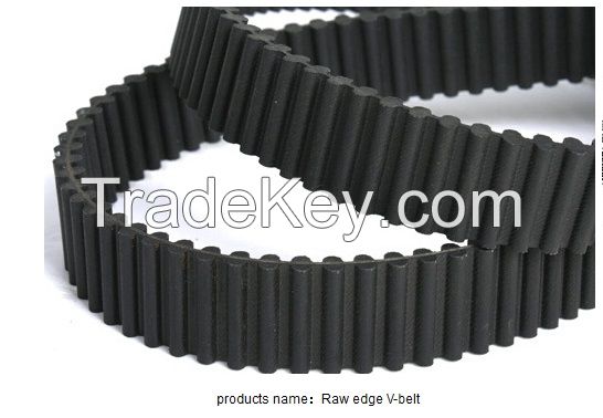 Raw edge V-belt