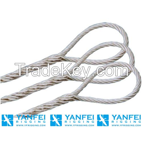 Soft Eye Wire Rope Sling for Lifting