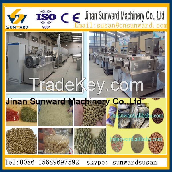 China 2014 new design big scale pet dog food production line